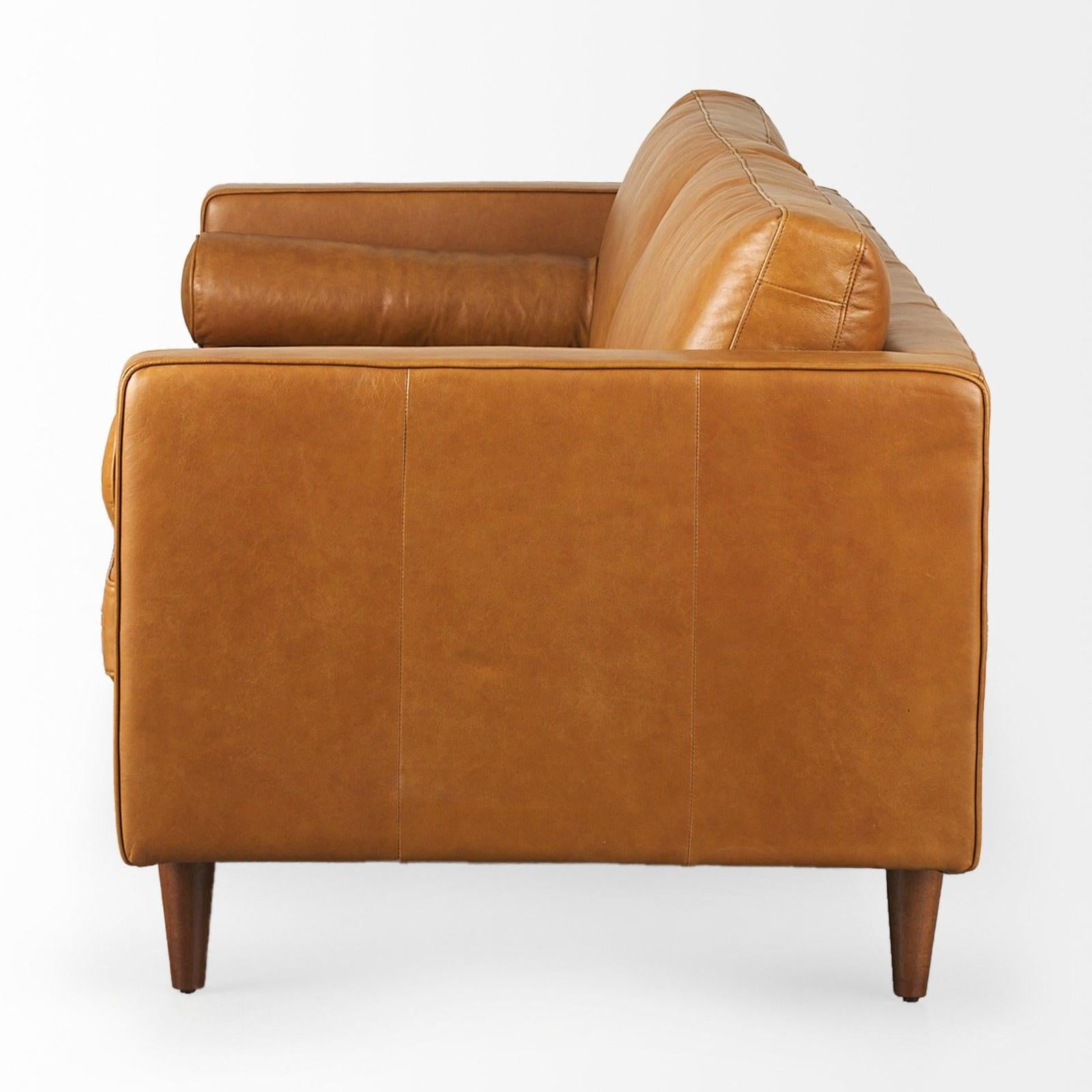 Mercana Svend Leather Sofa Clearance