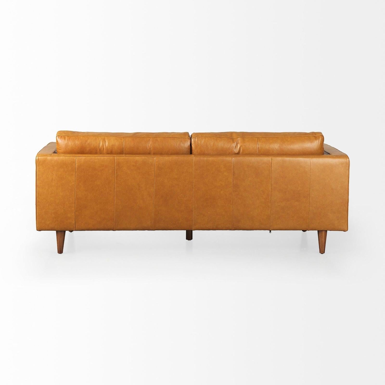 Mercana Svend Leather Sofa Clearance