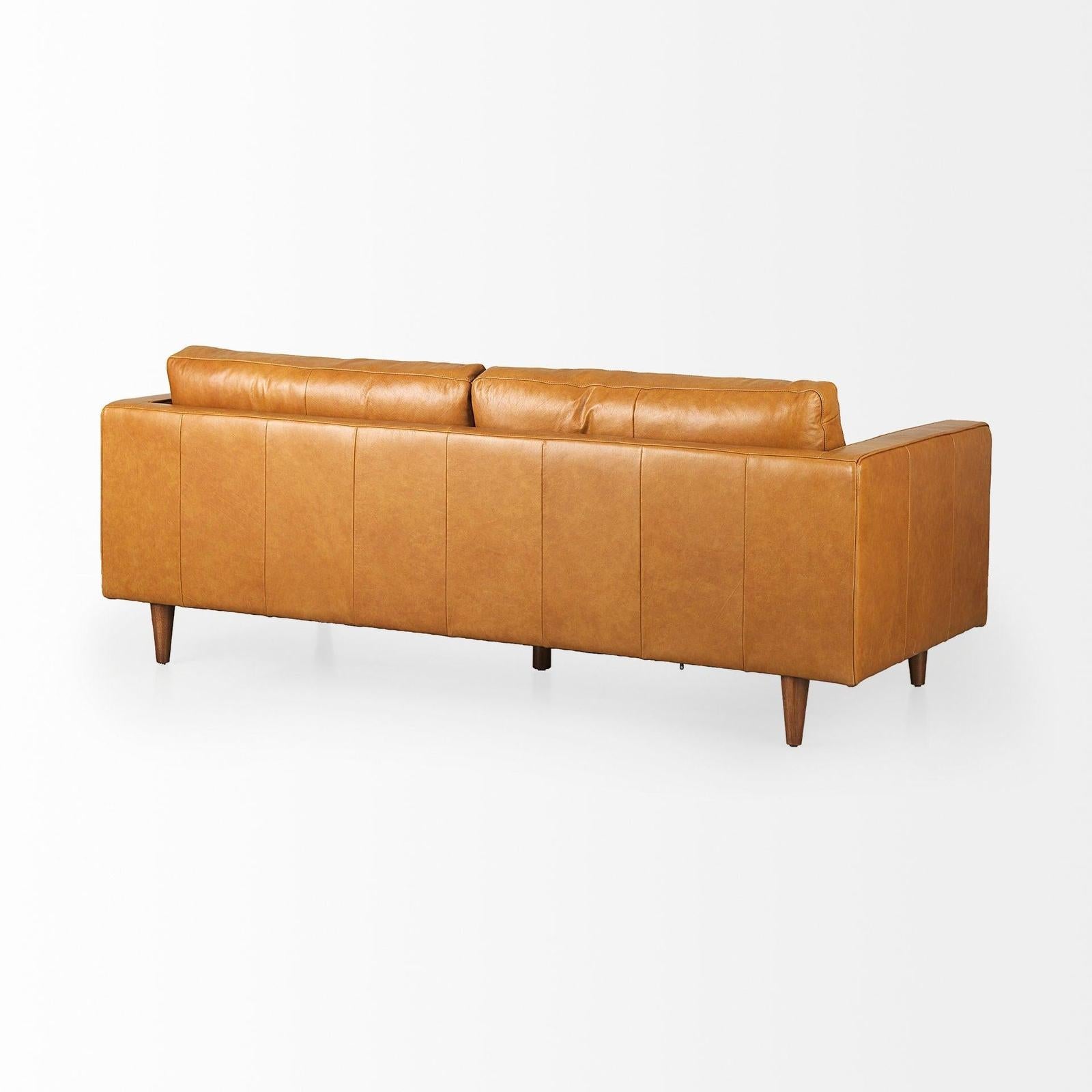 Mercana Svend Leather Sofa Clearance