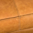 Mercana D'Arcy Tan Leather Chaise Sectional Clearance