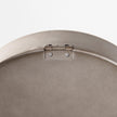 Mercana Aurus Matte Gray Metal Table Clock