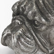 Mercana Bruno Silver American Bulldog Bookends- Set of 2