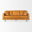 Mercana D'Arcy Tan Leather Sofa Clearance