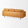 Mercana D'Arcy Tan Leather Sofa Clearance