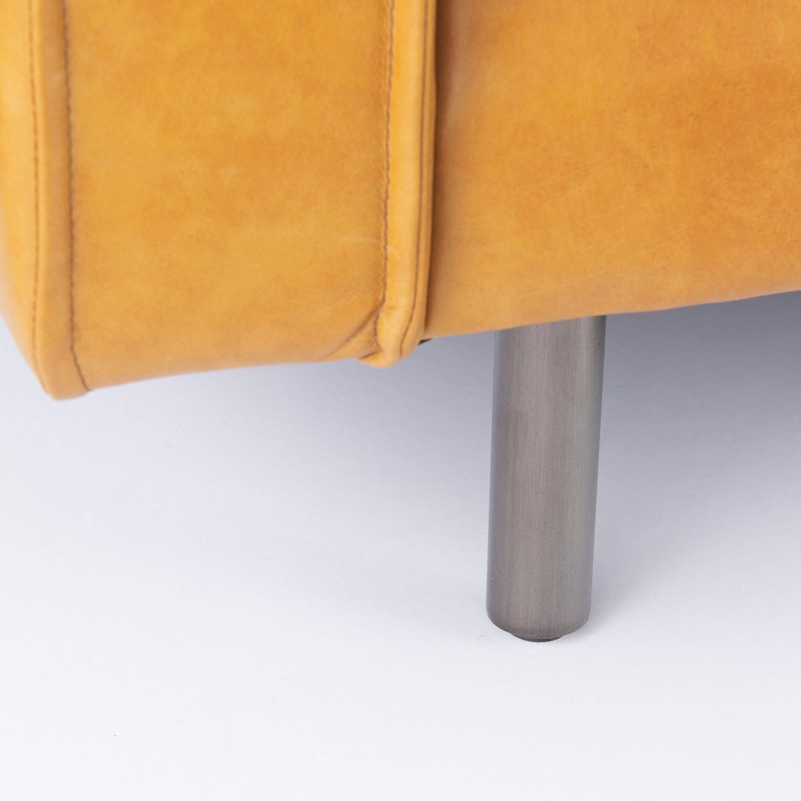 Mercana D'Arcy Tan Leather Sofa Clearance