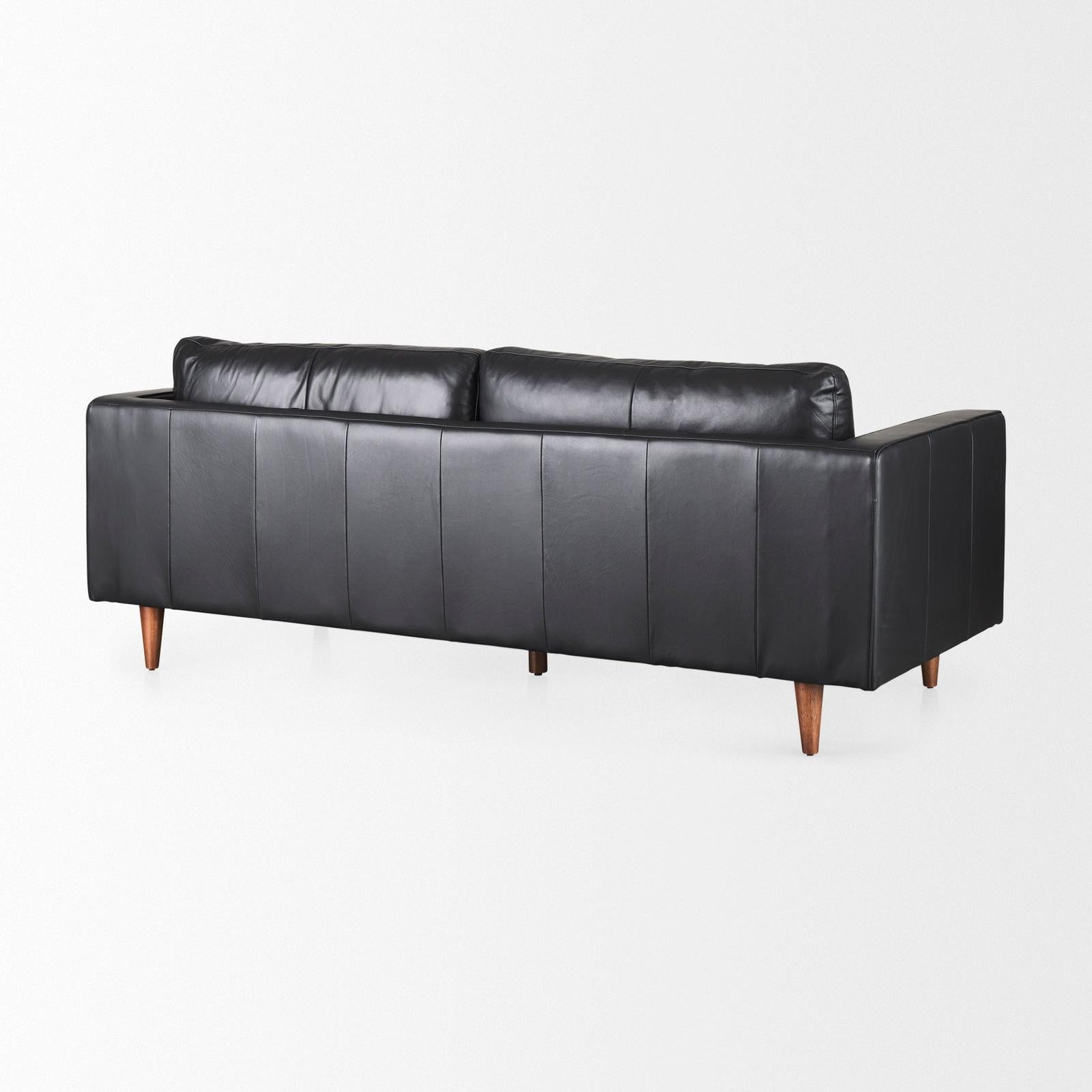 Mercana Svend Leather Sofa Clearance