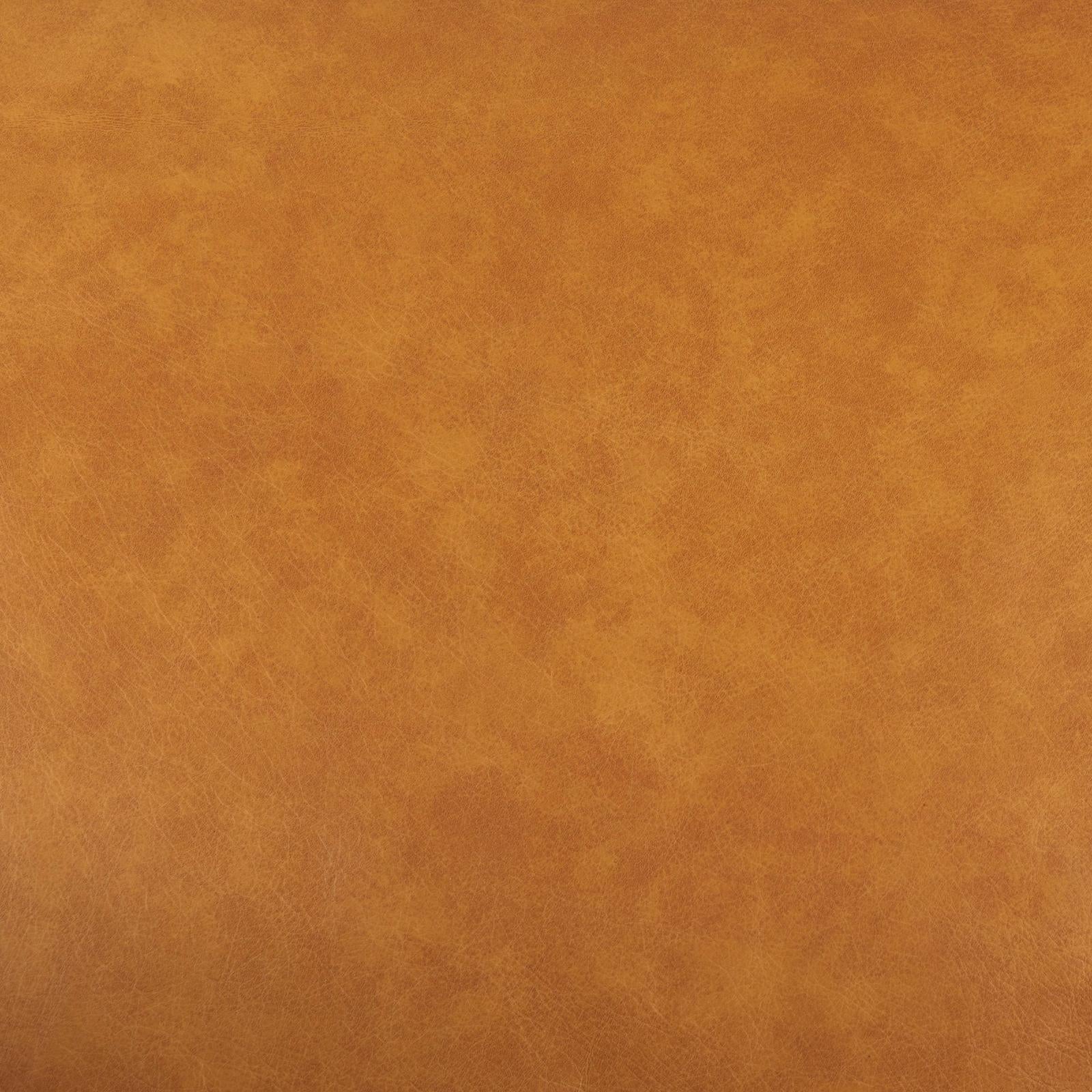 Mercana D'Arcy Tan Leather Love Seat Clearance