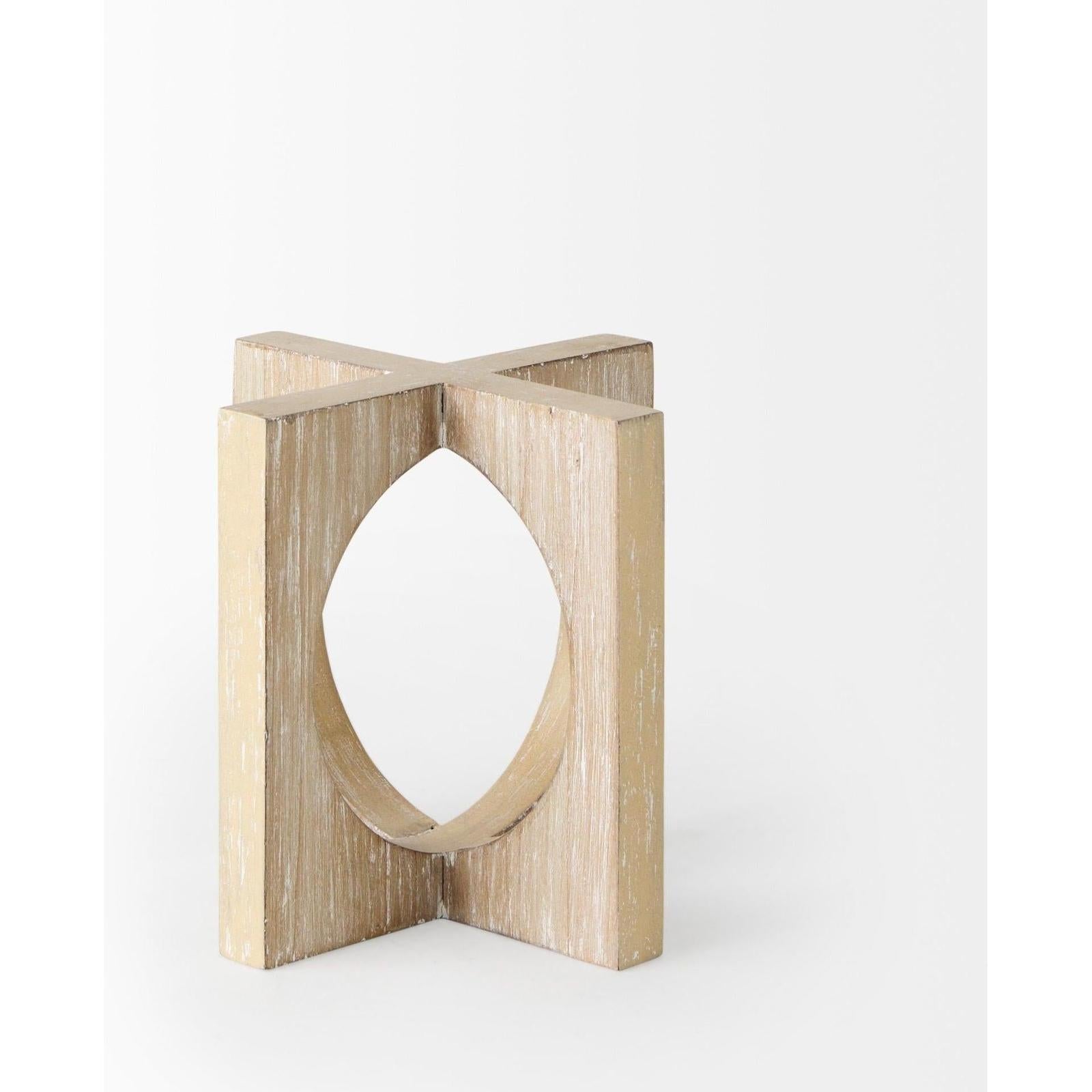 Mercana Cambie Light Brown Wood Small Decorative Object Clearance