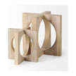 Mercana Cambie Light Brown Wood Small Decorative Object Clearance