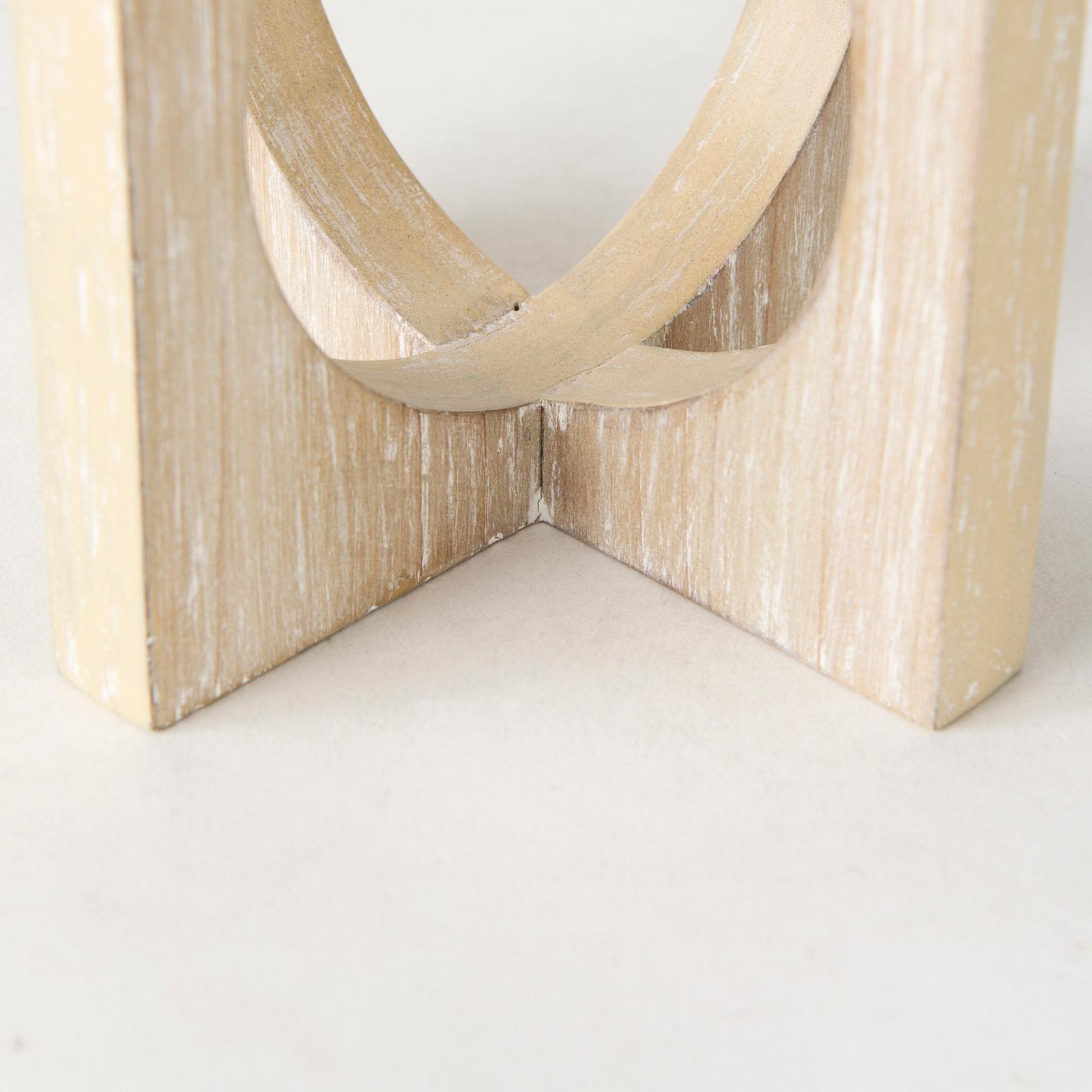 Mercana Cambie Light Brown Wood Small Decorative Object Clearance