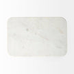 Mercana Preston White Marble Top Accent Table