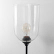 Mercana Clyde Matte Black W/Glass Round Wall Sconce Clearance