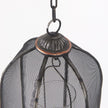 Mercana Jutland Black Metal Bird Cage Candle Holder Lanterns- Set of 3 Clearance