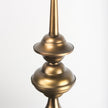 Mercana Willson Black Iron W/Antique Brass Dome Pendant Light