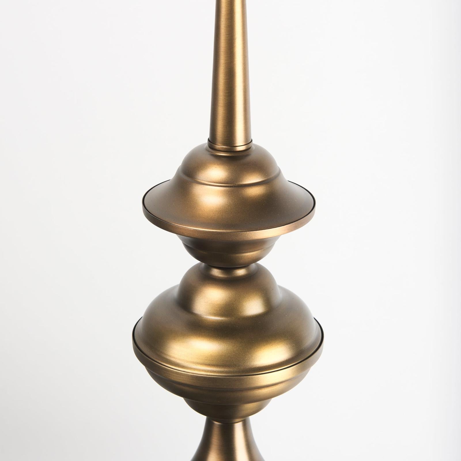 Mercana Willson Black Iron W/Antique Brass Dome Pendant Light