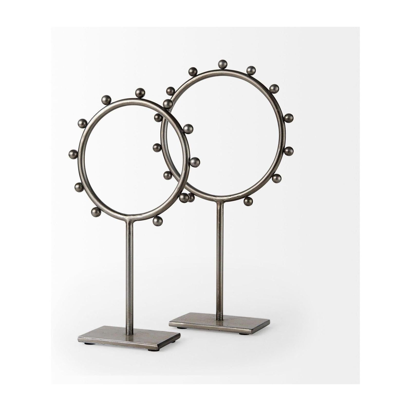 Mercana Elio Studded Hoop Object