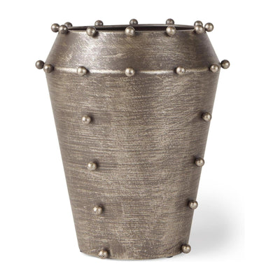 Mercana Elio Metal W/Studs Vase