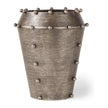 Mercana Elio Metal W/Studs Vase