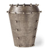 Mercana Elio Metal W/Studs Vase