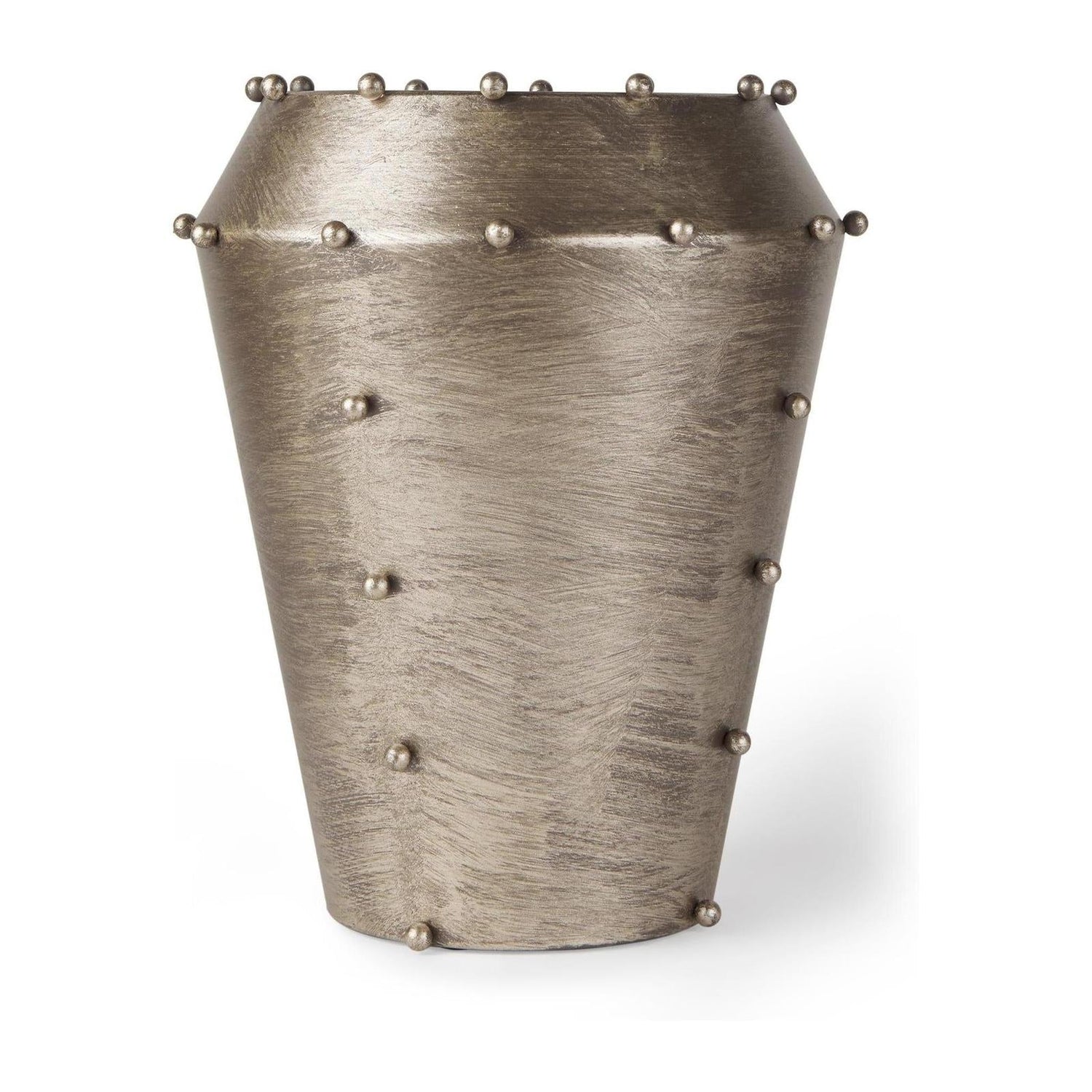 Mercana Elio Metal W/Studs Vase