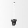 Mercana Pendra Wooden Bead Three Bulb Chandelier