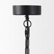 Mercana Pendra Wooden Bead Three Bulb Chandelier