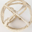 Mercana Kali Small Beige Decorative Metal and Paper Object Clearance