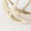 Mercana Kali Small Beige Decorative Metal and Paper Object Clearance