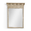 Jonathan Charles Rothesay Venetian White Oak Mirror ( 530122-VWO )