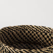 Mercana Gaia Light and Dark Brown Cross Patterend Belly Seagrass Basket-Set of 3 Clearance