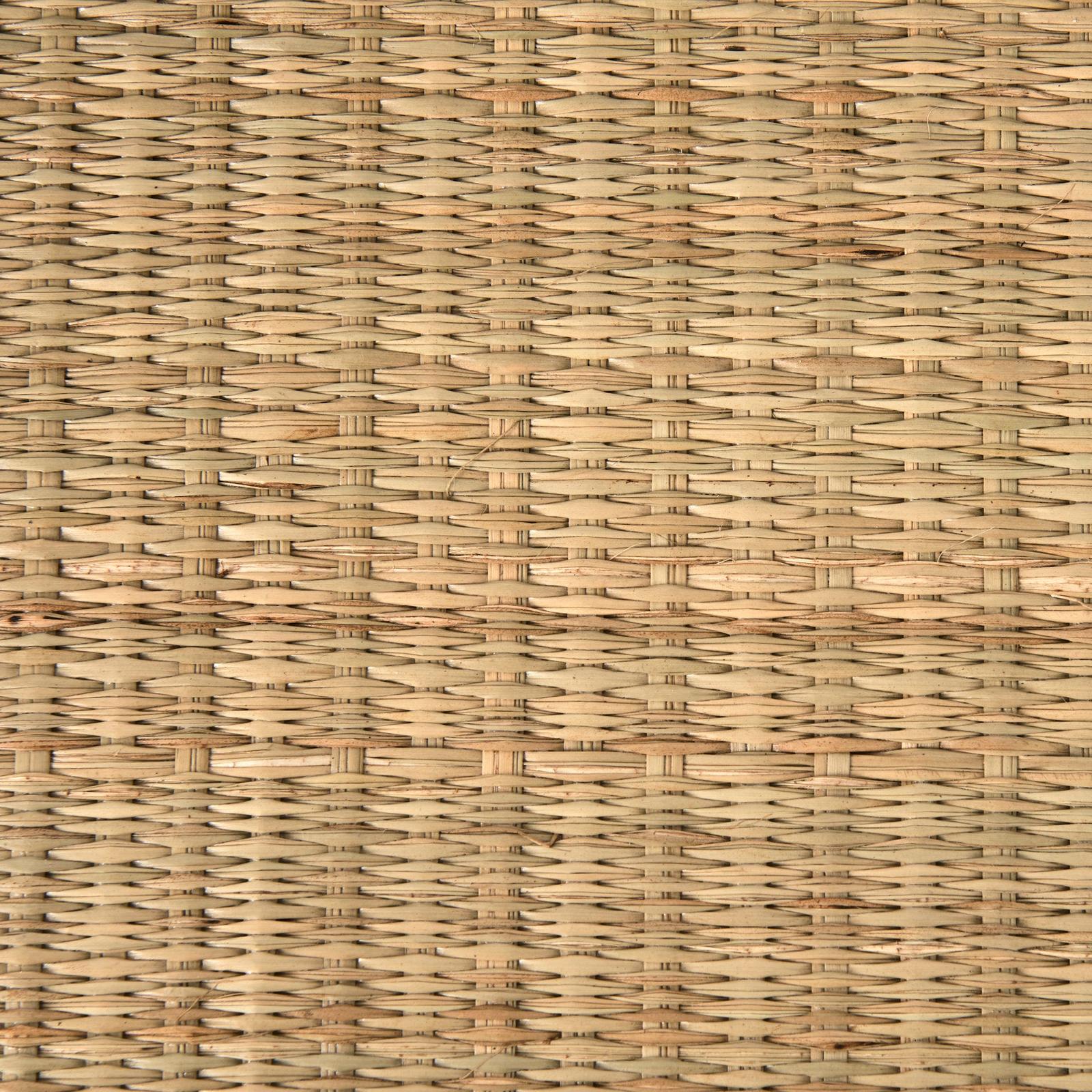 Mercana Nia Light Brown Seagrass Rectangular Basket with Handles- Set of 2