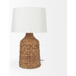 Mercana Campanile Brown Wicker Table Lamp