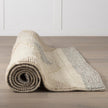 Mercana Emory Gray Wool Hand Woven Diamond Patterned Rug