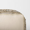 Mercana Aadhya Leather and Cotton Pouf