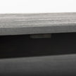 Mercana Ward Brown Wood and Iron 3 Drawer Accent Cabinet