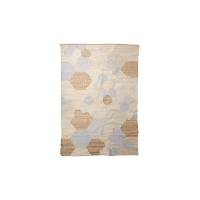 Mercana Mayson Cream Multi-Colored Honeycomb Pattern Area Rug Clearance