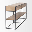 Mercana Morris Metal Frame 2 Drawer Console Table Clearance