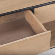 Mercana Morris Metal Frame 2 Drawer Console Table Clearance