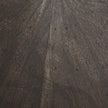 Mercana Arlo Brown Wood W/Black Metal End Table Clearance