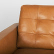 Mercana Olaf Tan Leather Sofa Clearance