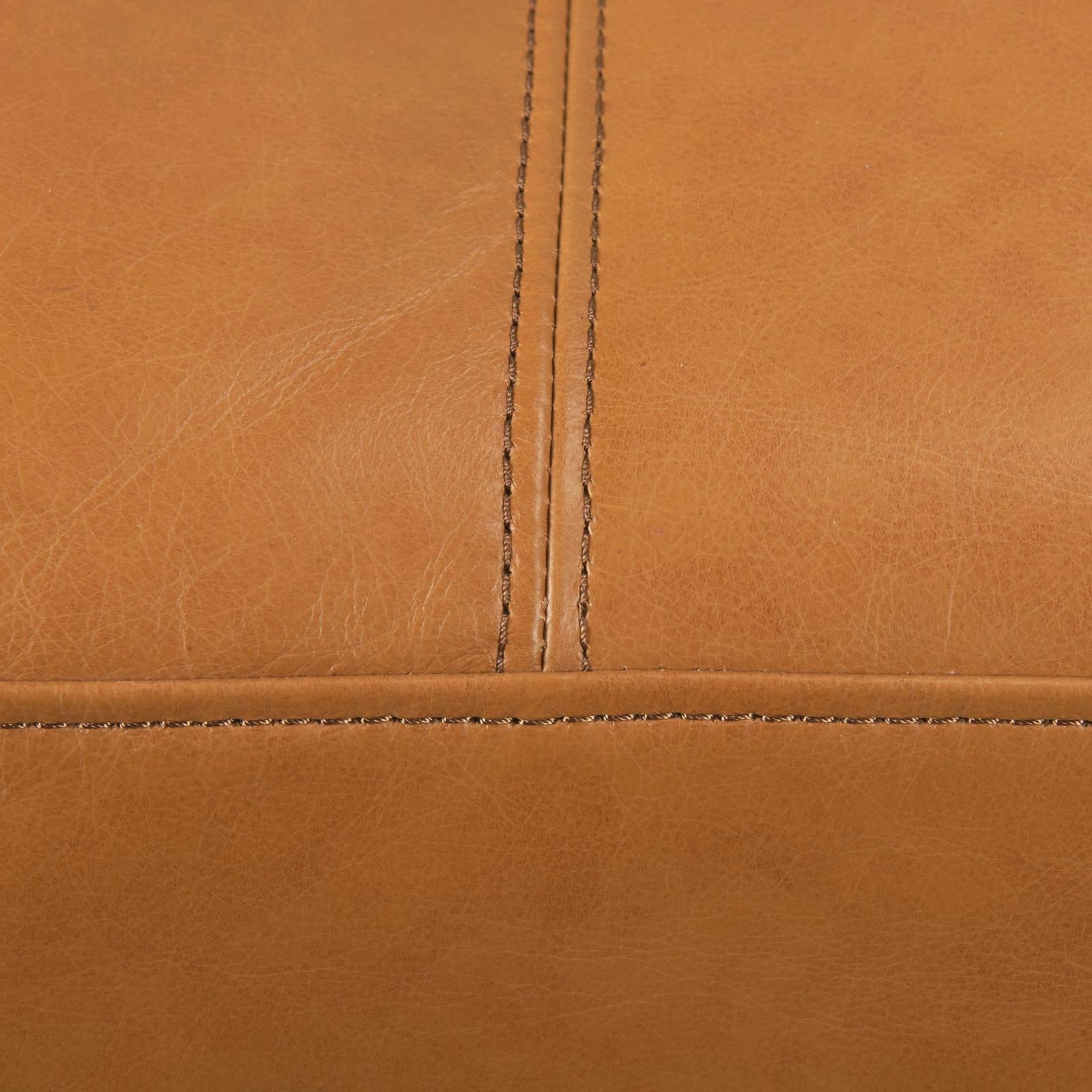 Mercana Elton Tan Leather Right Chaise Sectional Clearance