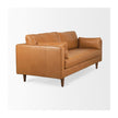 Mercana Elton Tan Leather Sofa Clearance