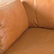 Mercana Elton Tan Leather Sofa Clearance