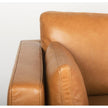 Mercana Elton Tan Leather Right Chaise Sectional Clearance