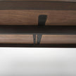 Mercana Nicholas Brown Solid Wood Top Metal/Wood Leg Dining Table Clearance