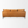 Mercana Lake Como Tan Leather Three Seater Sofa Clearance