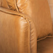Mercana Lake Como Tan Leather Three Seater Sofa Clearance