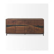Mercana Hemlock Brown Wood Sideboard