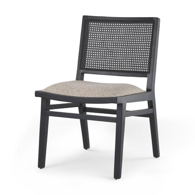 Mercana Wynn Beige Fabric Wood Dining Chair