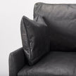 Mercana Cochrane Black Leather Wrapped Chair Clearance